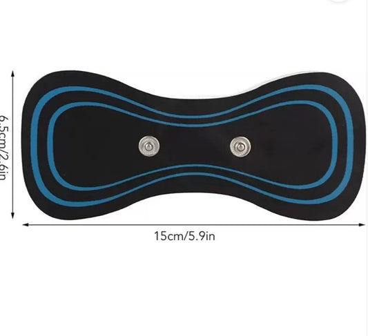 Electric Mini Neck Massager Pad | EMS Muscle Relaxer for Pain Relief