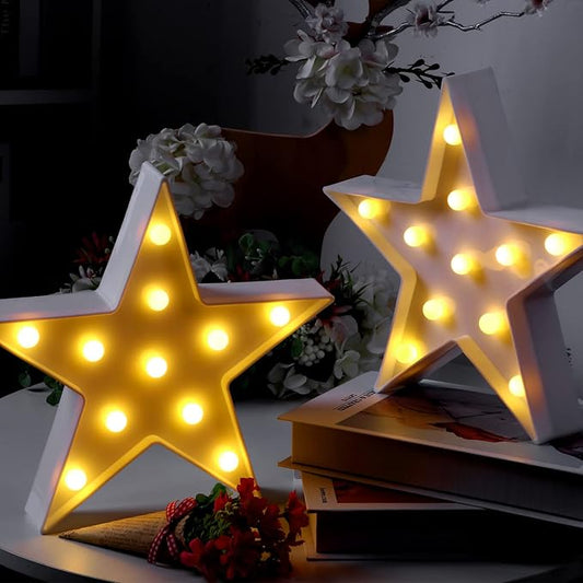 Star LED Lights for Home Décor – Stylish, Bright, and Fun Party Lights