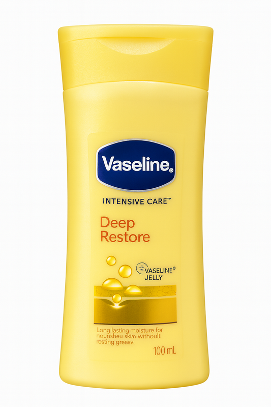 Vaseline Deep Restore Lotion 100ml – Best Moisturizing Lotion in Pakistan | Dry Skin Solution