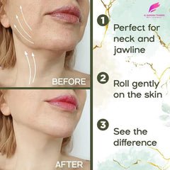 Jade Roller & Gua Sha Facial Massager | Glow Skin Tool for Face Lift & Anti-Aging