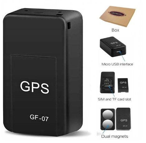 GF-07 Mini GPS Tracker – Magnetic Anti-Theft Tracker for Car, Bike & Personal Assets