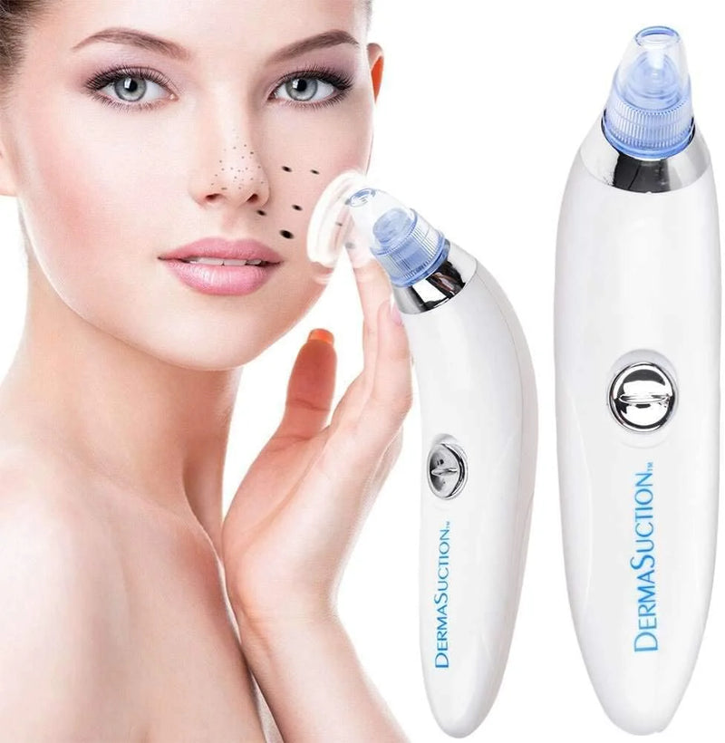 DermaSuction Pore Cleaning Device – Vacuum Blackhead Remover, Dirt & Oil Extractor