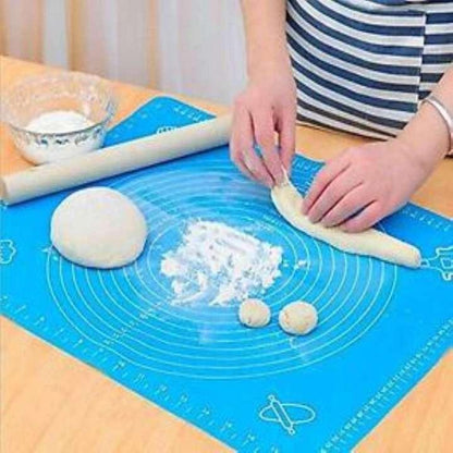 Premium Non-Stick Silicone Baking & Kneading Mat | Large Dough Rolling Sheet | Heat-Resistant, Reusable & Easy to Clean