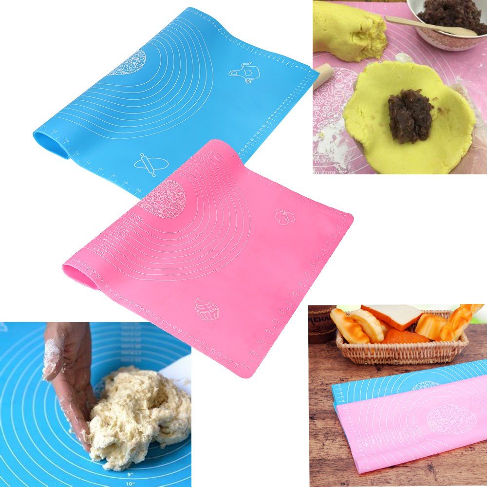 Premium Non-Stick Silicone Baking & Kneading Mat | Large Dough Rolling Sheet | Heat-Resistant, Reusable & Easy to Clean