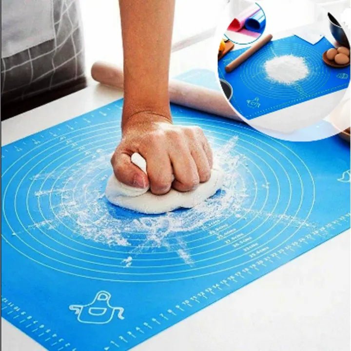 Premium Non-Stick Silicone Baking & Kneading Mat | Large Dough Rolling Sheet | Heat-Resistant, Reusable & Easy to Clean