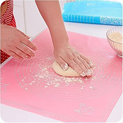 Premium Non-Stick Silicone Baking & Kneading Mat | Large Dough Rolling Sheet | Heat-Resistant, Reusable & Easy to Clean