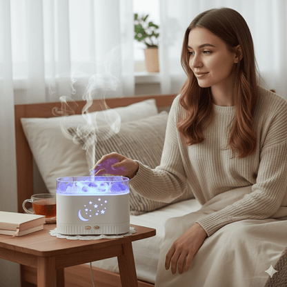“Starglow Aromatherapy Humidifier | Cool Mist Diffuser | LED Night Light Humidifier 2025”