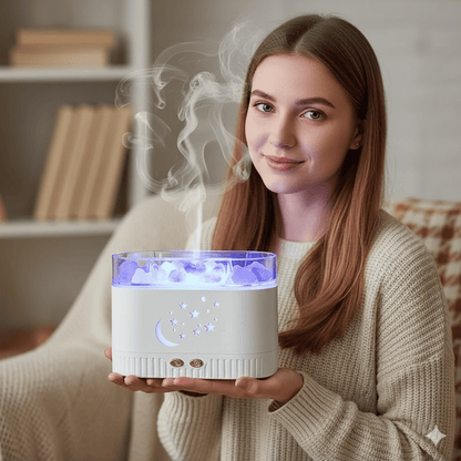 “Starglow Aromatherapy Humidifier | Cool Mist Diffuser | LED Night Light Humidifier 2025”